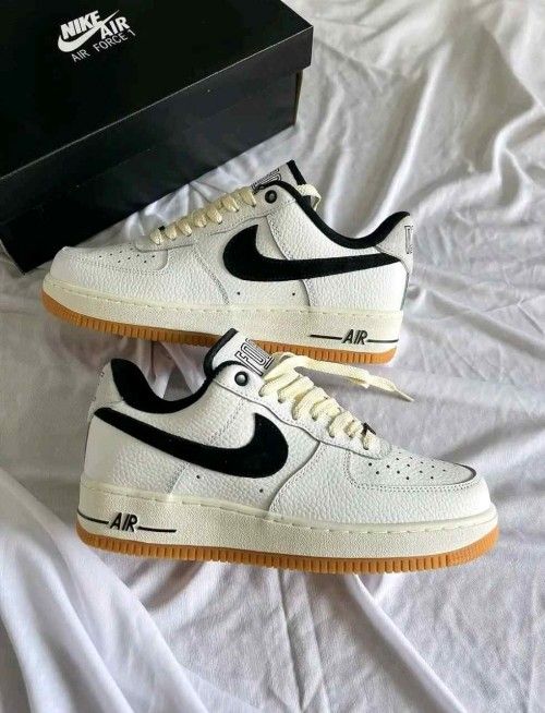 Nikkee Airforce 1 Low Command Force Summit White Black