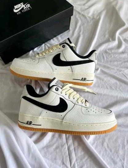 Nikkee Airforce 1 Low Command Force Summit White Black