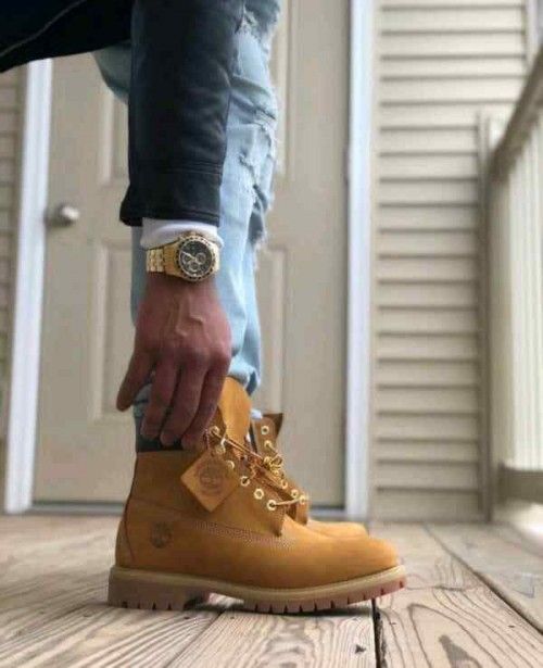 TIMBERlANNDD LONG BOOT WHEAT BROWN TAN Suede PREMIUM Quality