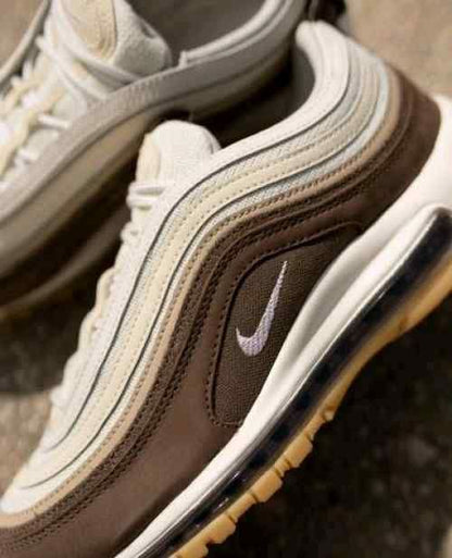 nikkee airmax 97 muslin pink foam crepe brown