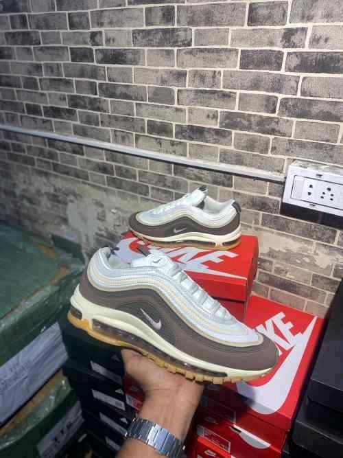 nikkee airmax 97 muslin pink foam crepe brown