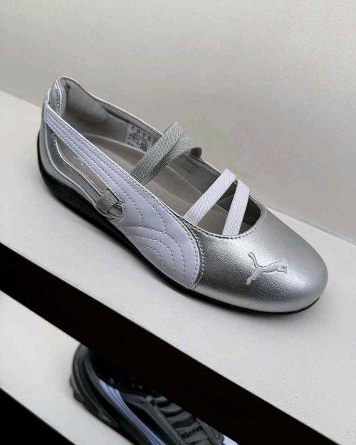 Pummaa Speedcat Ballet Silver Metallic for her