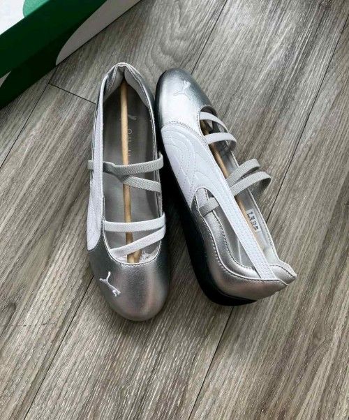 Pummaa Speedcat Ballet Silver Metallic for her