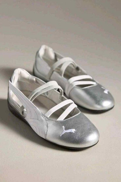 Pummaa Speedcat Ballet Silver Metallic for her
