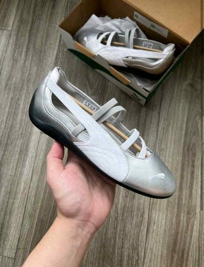 Pummaa Speedcat Ballet Silver Metallic for her