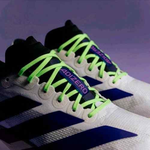 Aadidaass AdiZero Evo SL White Purple Lime Burst