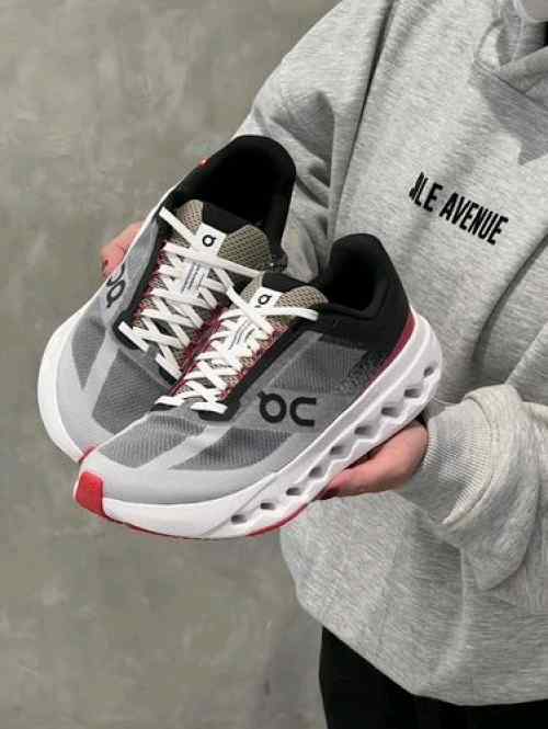 On Cloud Surfer NEXT WHITE BLACK RED