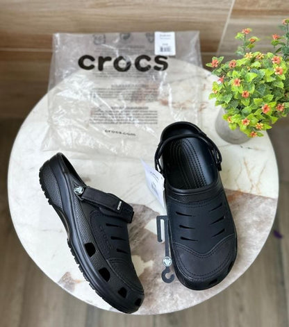 Croc Yukon Vista Clog Black With Carry Bag Og Box