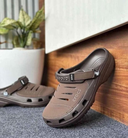 Croc Yukon Vista Clog Brown With Carry Bag Og Box