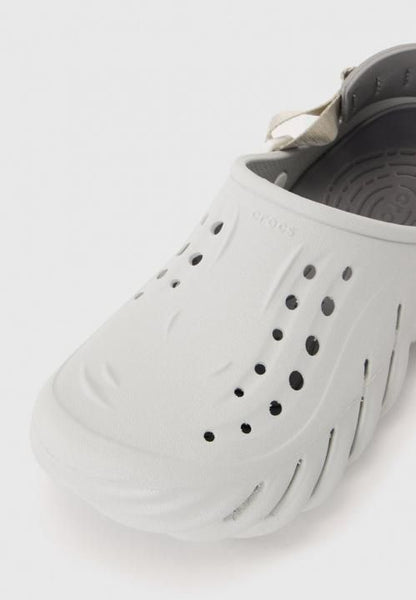 Croc Echo Clogs Atmosphere Smoke Grey With Carry Bag Og Box