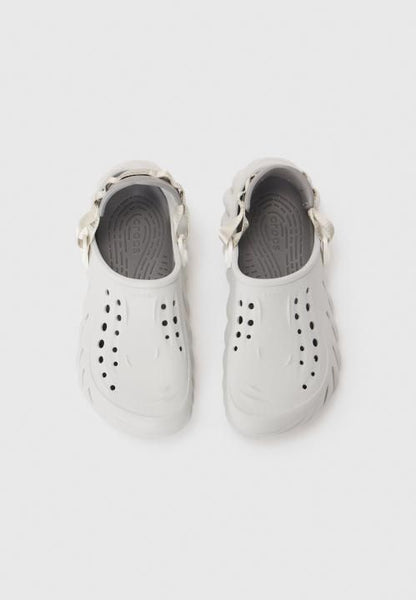Croc Echo Clogs Atmosphere Smoke Grey With Carry Bag Og Box