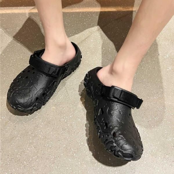 Croc All-Terrain Atlas Clogs All Black With Og Box Carry Bag