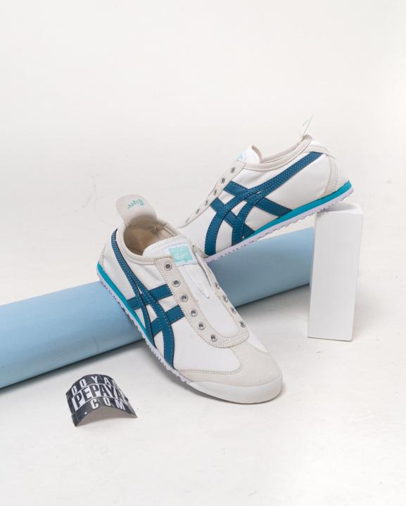 Onitsuk.a Tiger Mexico 66 Slip onWhite blue