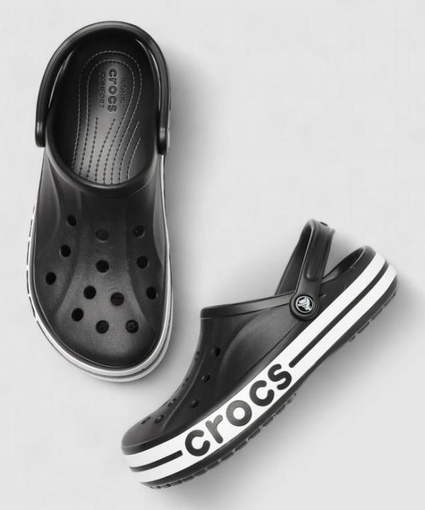 croc bayaband clog clogs black carry bag og box fix