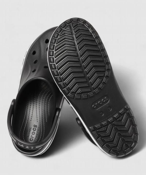 croc bayaband clog clogs black carry bag og box fix
