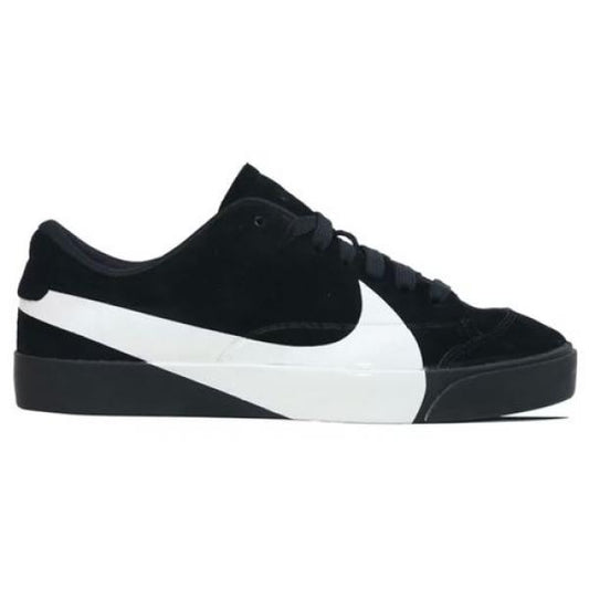 Nik.e Blazer City Low LX black and white sneakers.