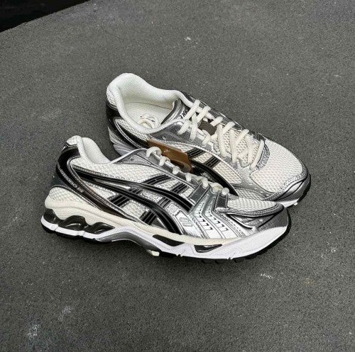 Asicss Gel Kayano 14 Black Cream Metallic Plum