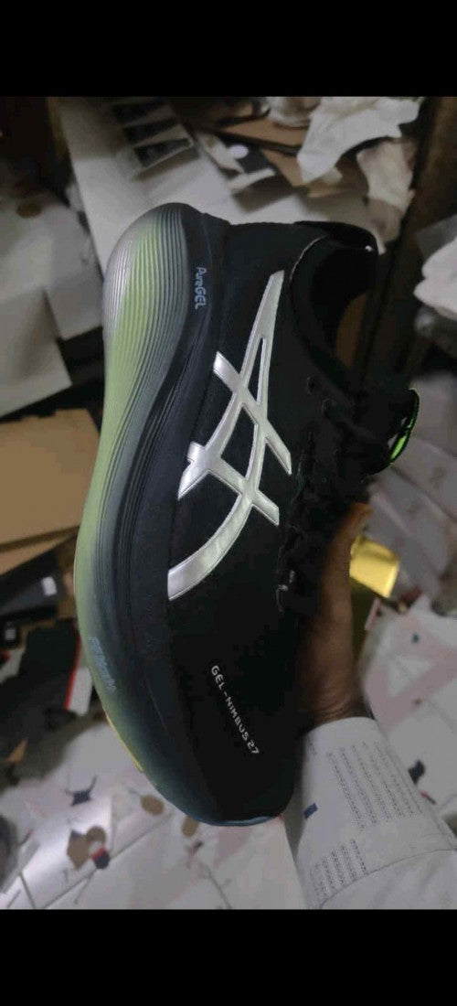 Asiccss Gel Nimbus 27 Black Neon Green