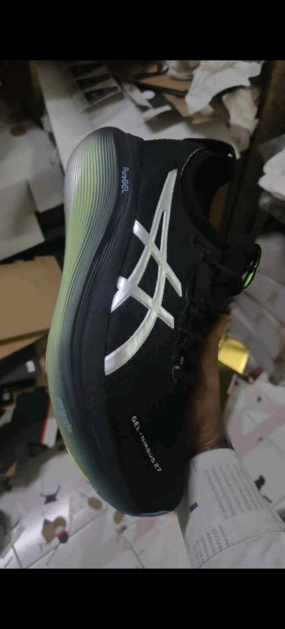 Asiccss Gel Nimbus 27 Black Neon Green
