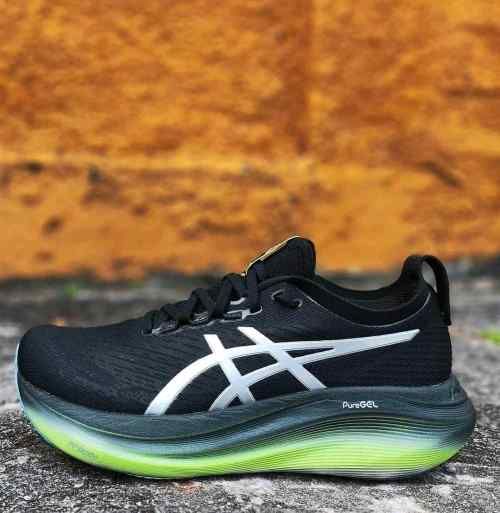 Asiccss Gel Nimbus 27 Black Neon Green