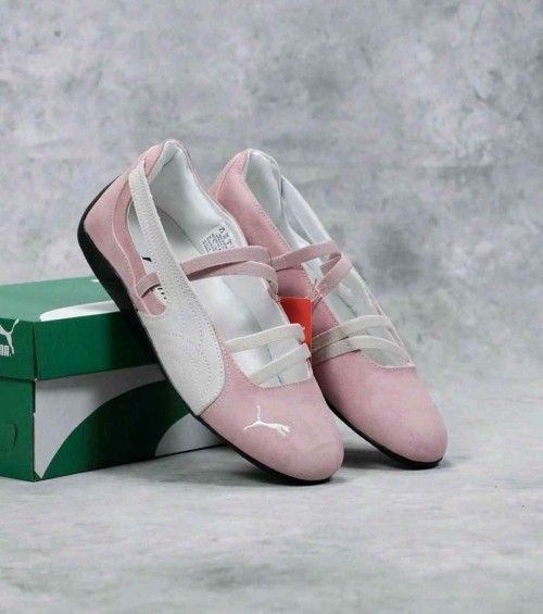 Pummaa speedcat PRM ballet WHITE PINK for her