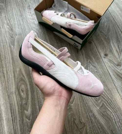 Pummaa speedcat PRM ballet WHITE PINK for her