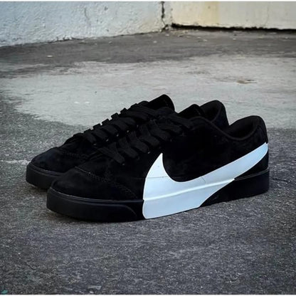 Nik blazer city Low black white