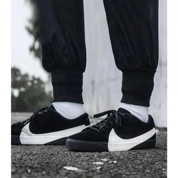 Nik blazer city Low black white