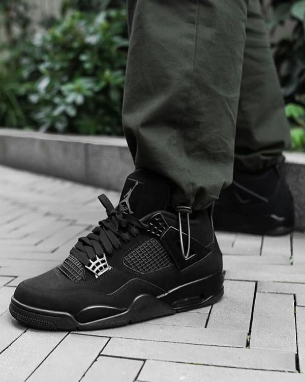 Nik Air Jordan 4 Black Cat Semi UA