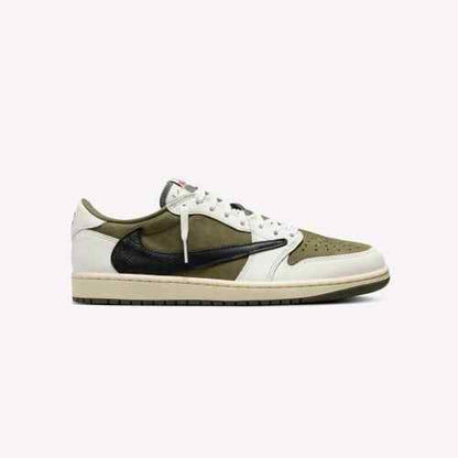 Nikke Air Jordan 1 X Travis Scott Retro Low OG Sp Medium Olive