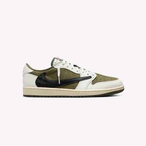 Nikke Air Jordan 1 X Travis Scott Retro Low OG Sp Medium Olive