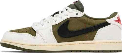 Nikke Air Jordan 1 X Travis Scott Retro Low OG Sp Medium Olive