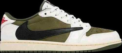 Nikke Air Jordan 1 X Travis Scott Retro Low OG Sp Medium Olive