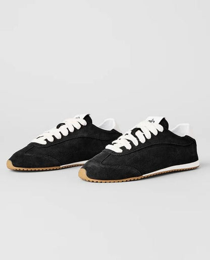 Alo Yoga Sunset Suede Sneakers Black