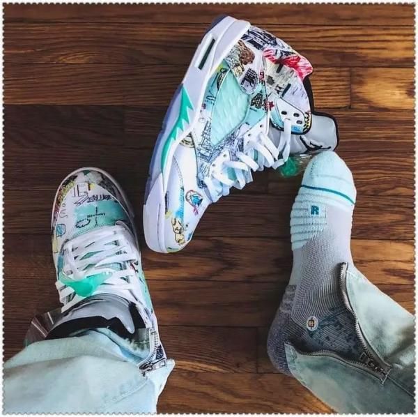 Air Jordan retro 5 wings