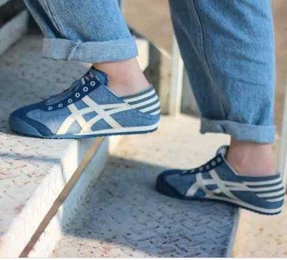 onitsukkaa tiger Slip On Paraty Blue Chambray fix