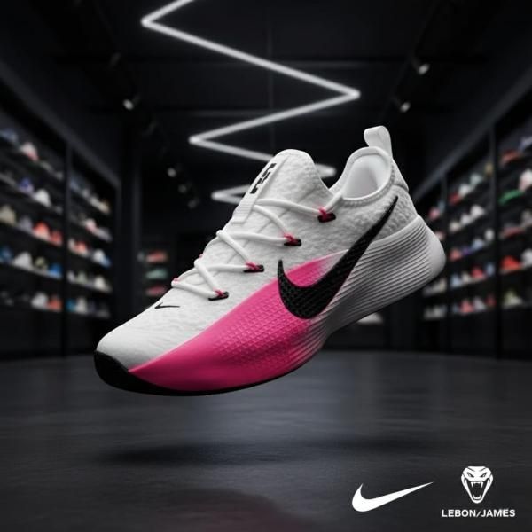 NIKKE LEBRON TR 1 WHITE PINK
