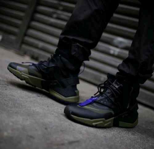 Nikkee Air Huarache Grip Black Olive