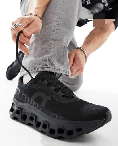 On Cloudmonster All Black 6019