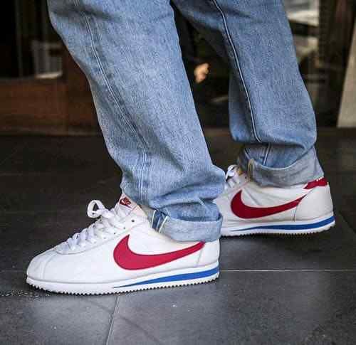 Nikkee Cortez Classic White Red