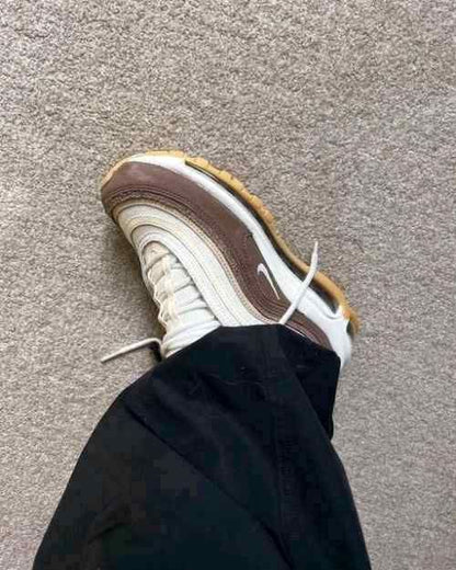 nikkee airmax 97 MUSLIN PINK FOAM CREPE BROWN