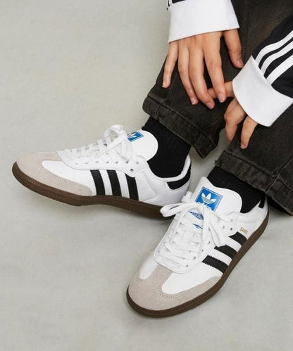 Addidas samba white black