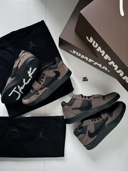 Travis Scott x Jordan Jumpman Jack TR Dark Mocha UA Quality