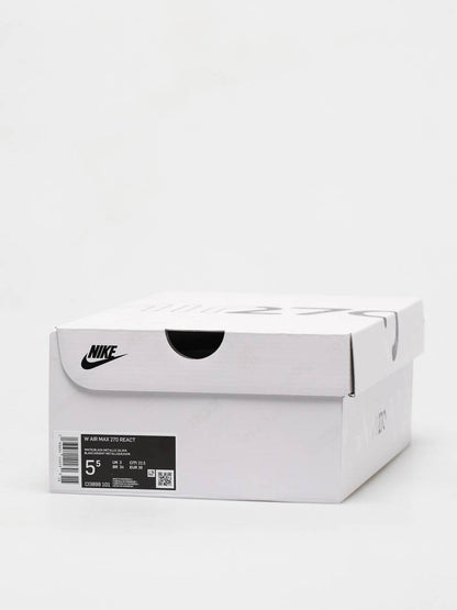 Nik.e Air Max 270 React Triple White Black
