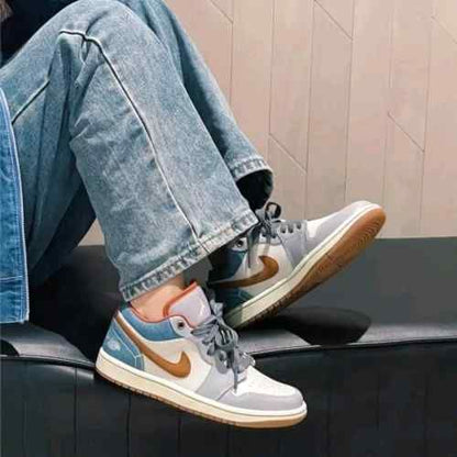 Nikke air jordan 1 low phantom denim