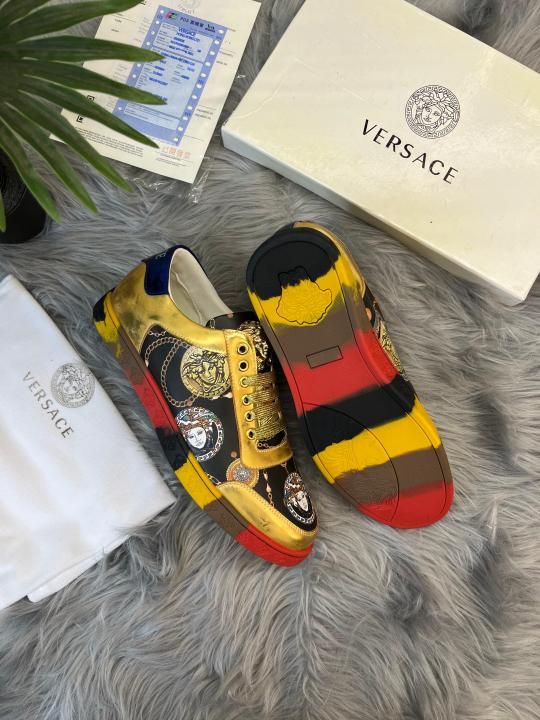 _VERSACE_PREMIUM GOLD SNEAKER PREMIUM SALE