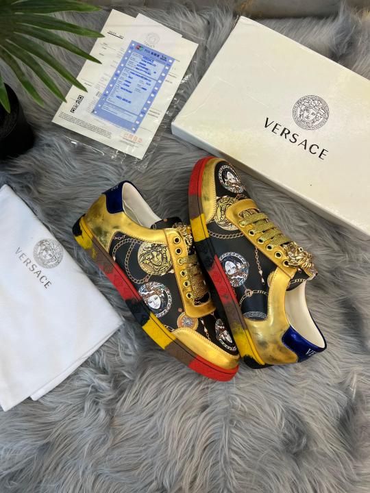 _VERSACE_PREMIUM GOLD SNEAKER PREMIUM SALE