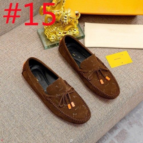 suede embossed luxury loafers brown