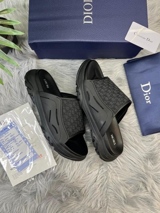 _Dior_H Town Oblique Full Black Sandal