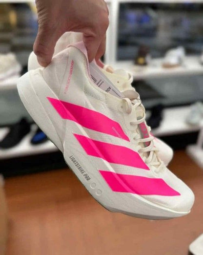 ADIDDASS ADIZERO ADIOS PRO 4 WHITE PIN